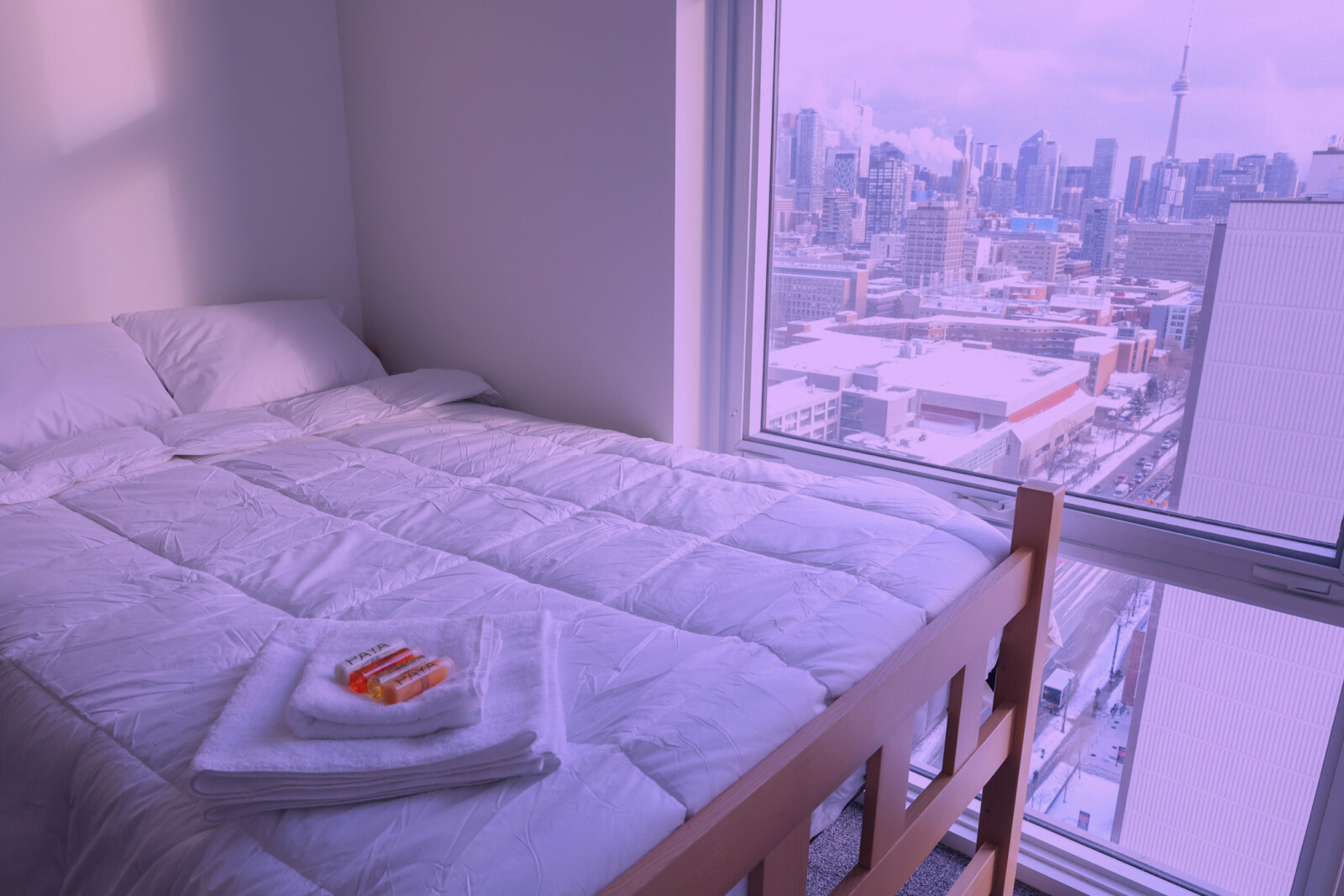 room view from Stay at Oak House with CN Tower
